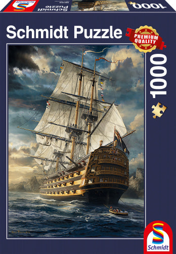 legpuzzel Sails junior karton blauw 1000 stukjes