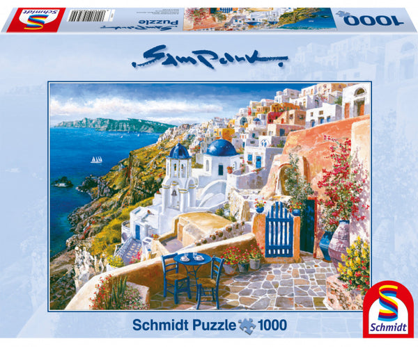 legpuzzel Santorini karton 1000 stukjes