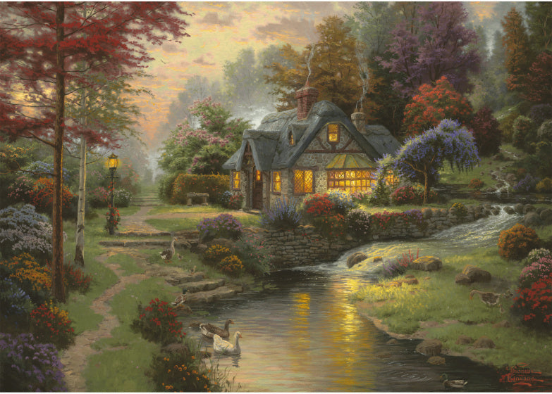 legpuzzel Stillwater Cottage karton 1000 stukjes