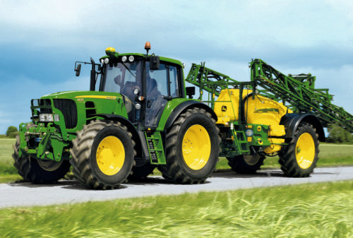 legpuzzel Tractor 6630 jongens groen 40 stukjes