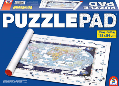 puzzelmat 118 x 84 cm karton wit