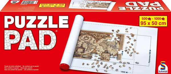 puzzelmat Puzzle Pad 95 x 50 cm 1000 stukjes wit