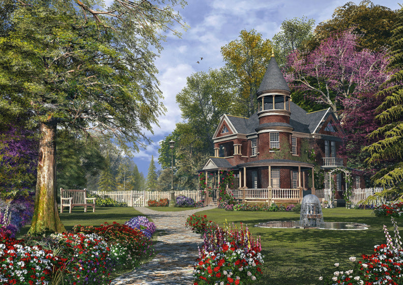 legpuzzel Herenhuis karton 1000 stukjes