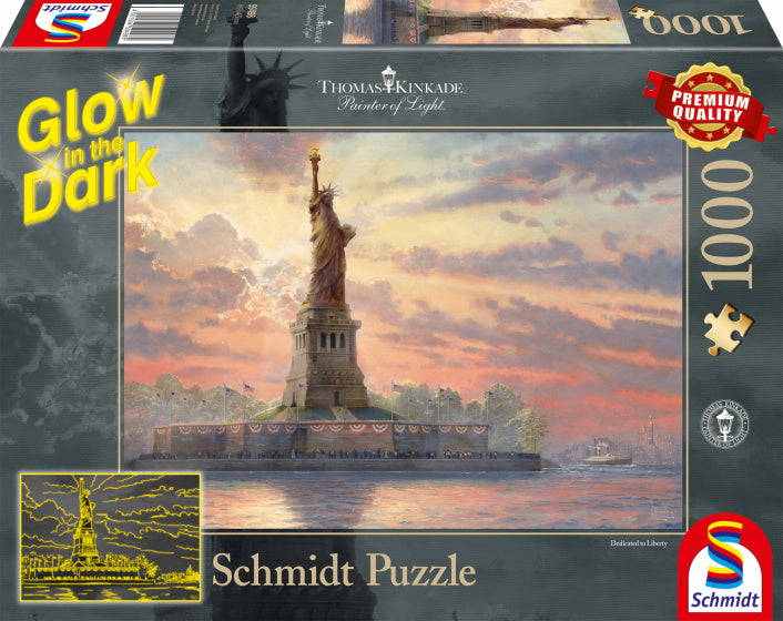legpuzzel Statue of Liberty karton 1000 stukjes