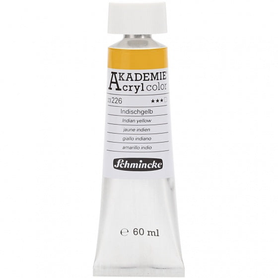 tube acrylverf Akademie 60 ml indian-geel