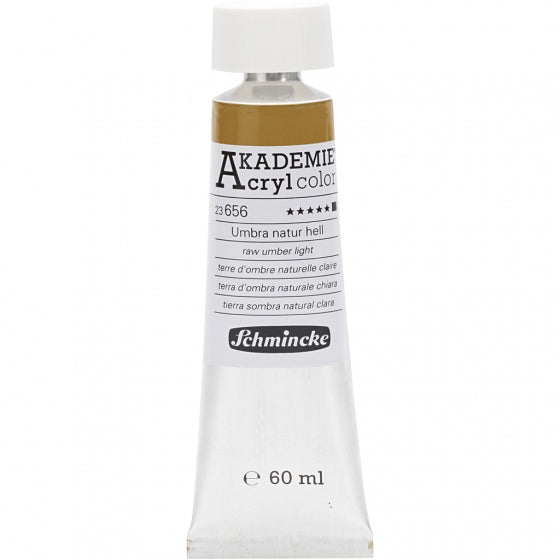 tube Akademie acrylverf 60 ml bruin-umber (656)