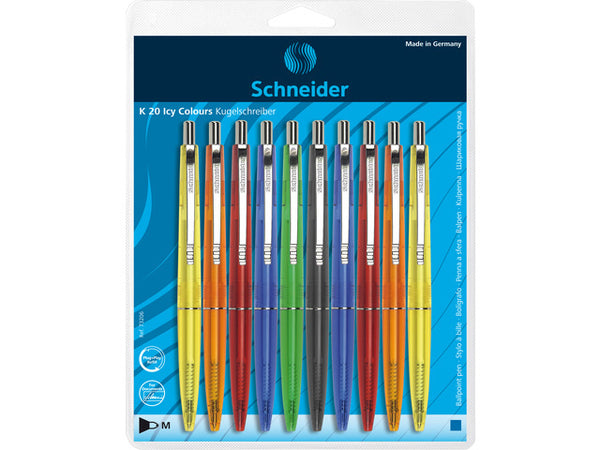balpen K20 "Icy Colours" 10 stuks