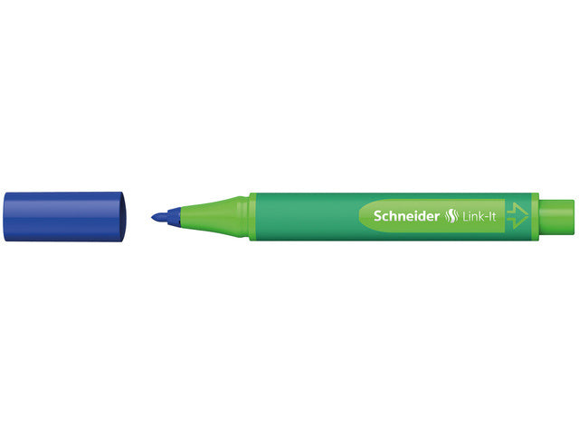 viltstift Link-It 1,0 mm 8,5 cm blauw