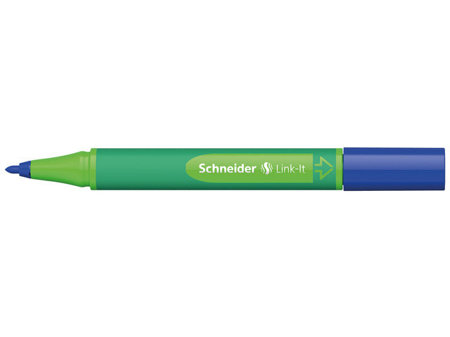viltstift Link-It 1,0 mm 8,5 cm blauw