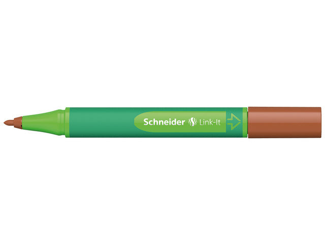 viltstift Link-It 1,0 mm 8,5 cm bruin