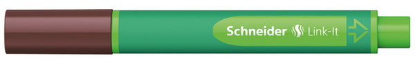 viltstift Link-It 1,0 mm 8,5 cm donkerbruin