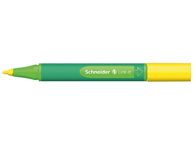 viltstift Link-It 1,0 mm 8,5 cm geel
