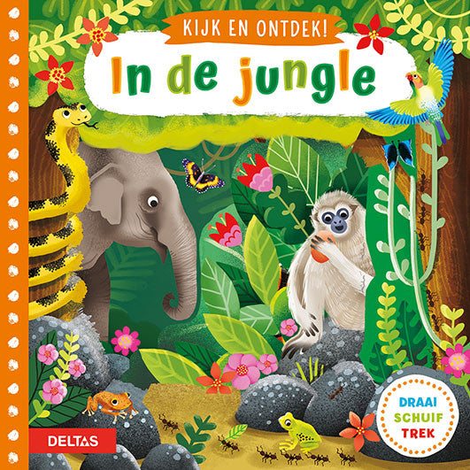 Deltas Boek Kijk en Ontdek In De Jungle