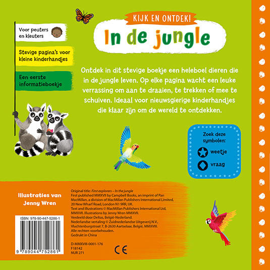 Kijk en Ontdek! - In De Jungle Flapjesboek