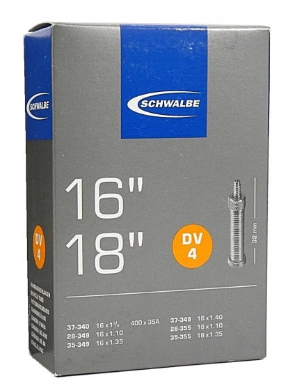 Binnenband Schwalbe DV4 16-18" / 28/37-340/355 - 32mm ventiel