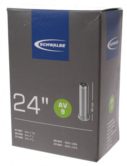 Binnenband Schwalbe AV9 24" / 28/47-507/541 - 40mm ventiel