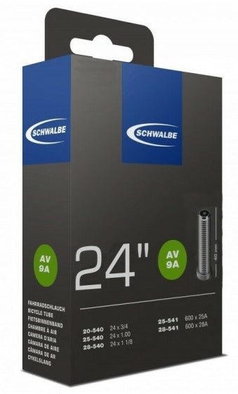 Binnenband Schwalbe AV9A 24" / 20/28-540/541 - 40mm ventiel