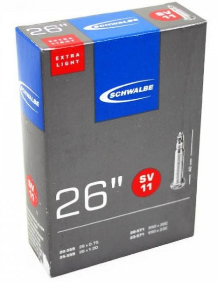 Binnenband Schwalbe SV11 Extra Light 26" 20/25-559/571mm - 40mm ventiel