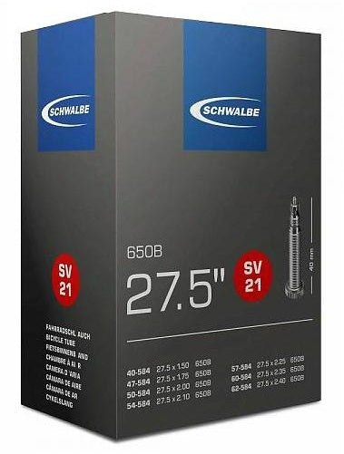 Binnenband Schwalbe SV21 27.5" / 40/62-584 - 40mm ventiel