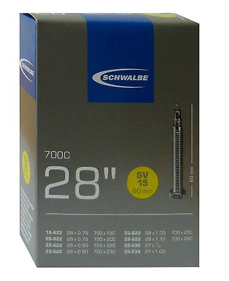 Binnenband Schwalbe SV15+ 28" / 18/28-622/630 - 60mm ventiel