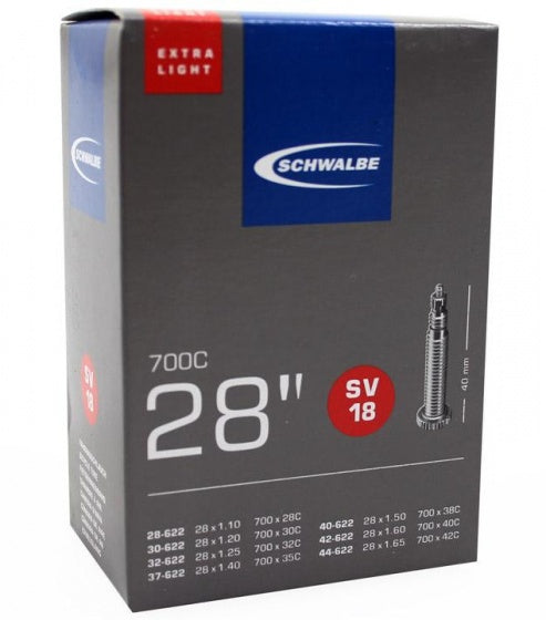 Binnenband Schwalbe SV18 Extra Light 28" / 28/47-622/635 - 40mm ventiel