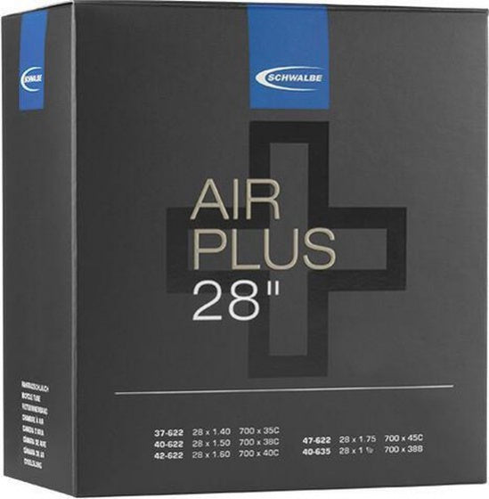 Binnenband Schwalbe AV17AP Air Plus 28" / 37/47-622 - 40mm ventiel