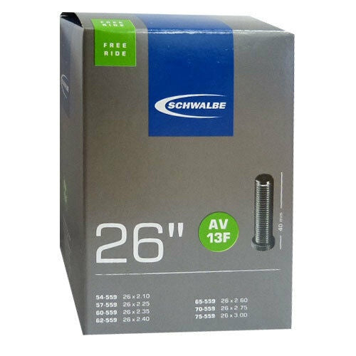 binnenband AV13F 26 x 2.10/3.00 (54/75-559) AV 40 mm