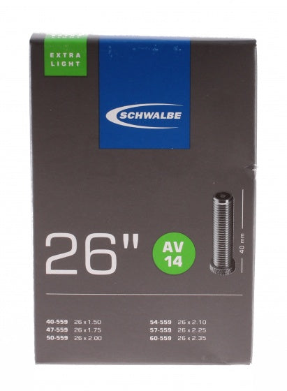 Binnenband Schwalbe AV14 Extra Light 26" / 40/62-559 - 40mm ventiel