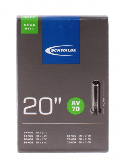 Binnenband Schwalbe AV7D TR4 Downhill 54/75-406 IB 40mm