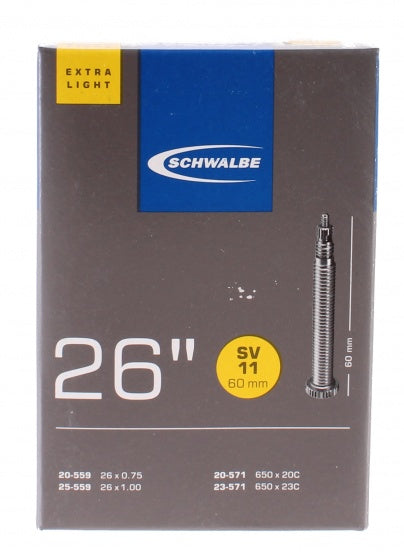 Binnenband Schwalbe SV11 26" 20/25-559/571 - 60mm ventiel