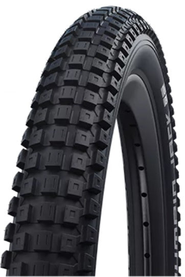 Buitenband Schwalbe Jumpin' Jack Performance 20 x 2.25" / 57-406 - zwart met reflectie