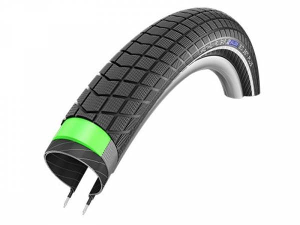 Buitenband Schwalbe Big Ben Plus DD/GreenGuard 28 x 2.00" / 50-622mm - zwart met reflectie