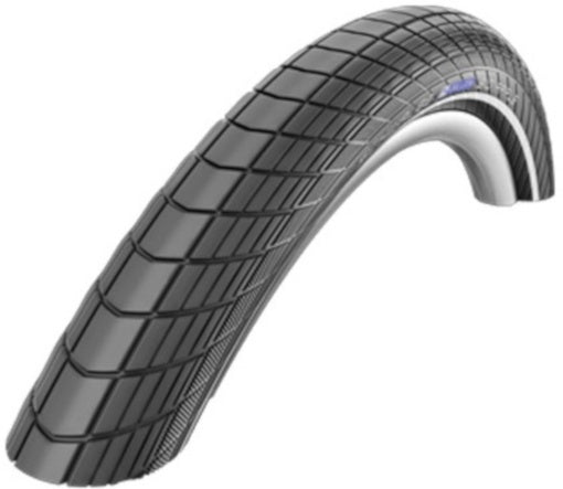 Buitenband Schwalbe Big Apple RaceGuard 20 x 2.15" / 55-406 - zwart met reflectie