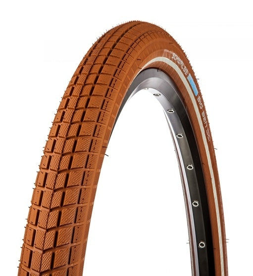 Buitenband Schwalbe Big Ben K-Guard 28 x 2.00" / 50-622 - bruin met reflectie