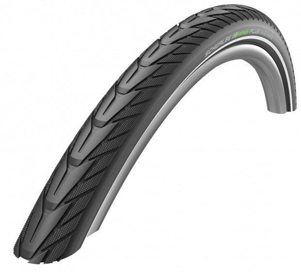 Buitenband Schwalbe Energizer Plus GreenGuard 28 x 1.75"/ 47-622mm - zwart met reflectie