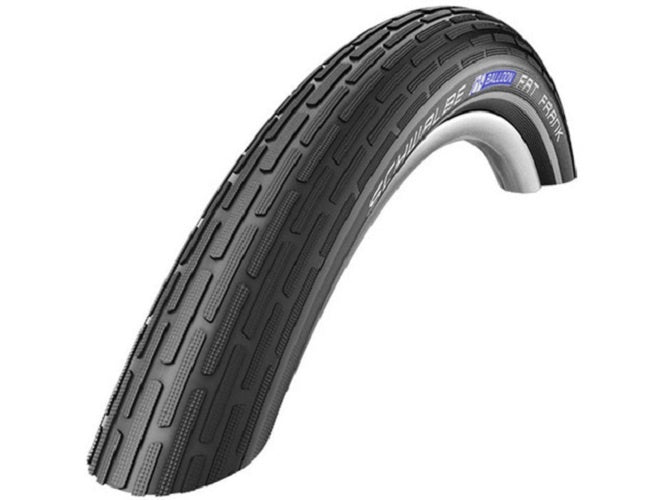 Buitenband Schwalbe Fat Frank K-Guard 28 x 2.00" / 50-622 mm - zwart met reflectie