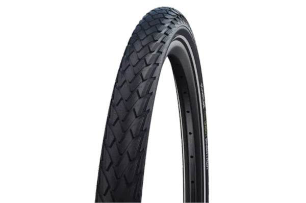 Buitenband Schwalbe Green Marathon GreenGuard 28 x 1.40" / 37-622mm - zwart met reflectie
