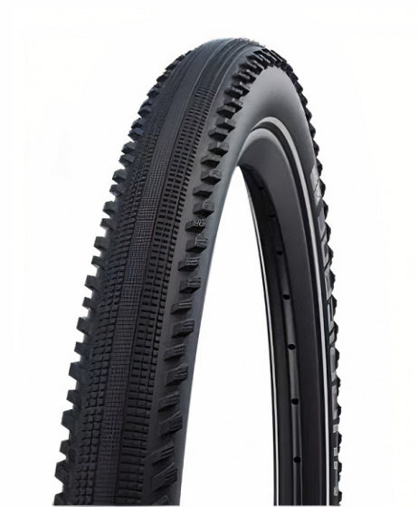 Buitenband Schwalbe Hurricane RaceGuard 26 x 2.10" / 54-559 - zwart met reflectie