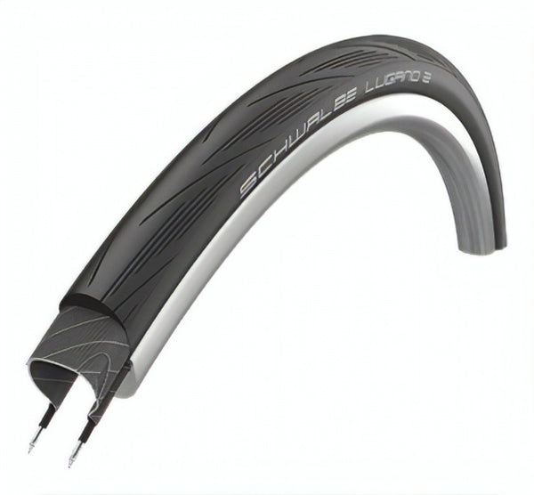 Buitenband Schwalbe Lugano II Endurance Reinforced Tread 700 x 25C / 25-622mm - zwart