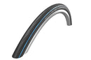 Buitenband Schwalbe Lugano 2 K-Guard 28 x 1.00" / 25-622 mm - zwart met blauwe strepen