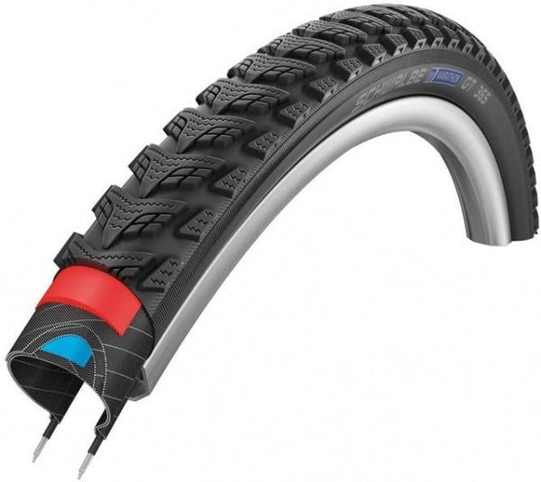 Buitenband Schwalbe Marathon GT 365 DualGuard 28x1.50 / 40-622 mm - zwart met reflectie