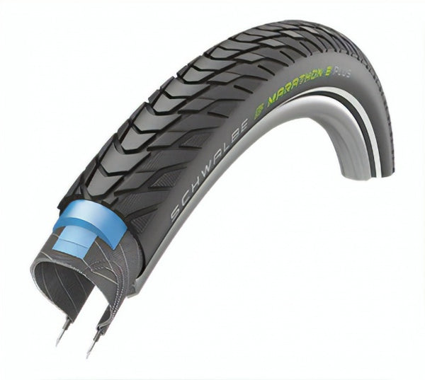 Buitenband Schwalbe Marathon E-Plus 28x1.75" / 47-622 mm - zwart met reflectie
