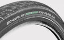 Buitenband Schwalbe Road Cruiser K-Guard 20 x1.75" / 47-406 - zwart met reflectie