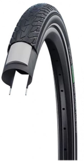 Buitenband Schwalbe Road Cruiser Plus PunctureGuard 28 x 1.40" / 37-622mm - zwart met reflectie