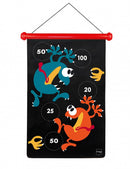 darts monsters junior 36 x 55 cm zwart 6-delig