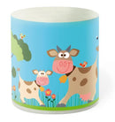 dierengeluid koe 6 cm blauw/bruin