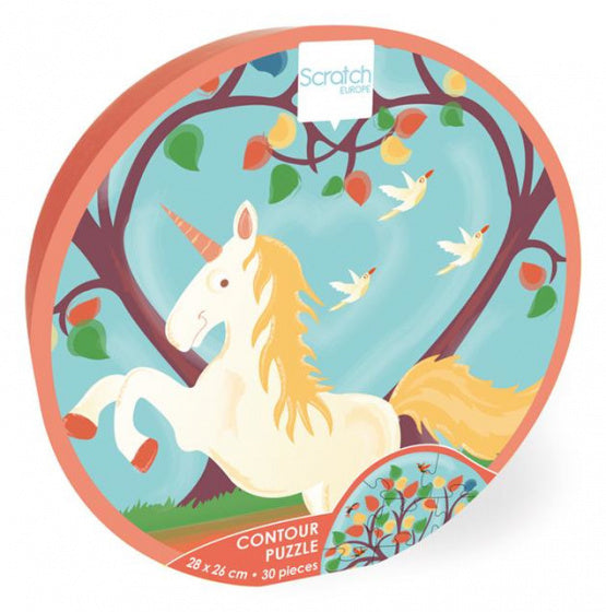 legpuzzel Eenhoorn junior 28 x 26 cm karton 30-delig