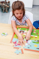 legpuzzel Riddergevecht 60 stukjes