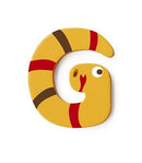 letter G slang geel 5.5 cm