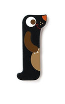 letter I mol zwart 5.5 cm